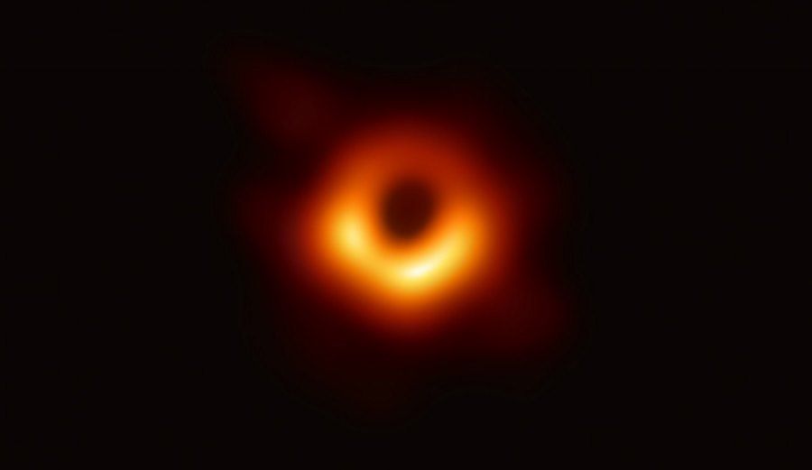 The first-ever image of a black hole has been presented